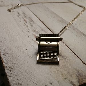 Modcloth Typewriter Long Necklace